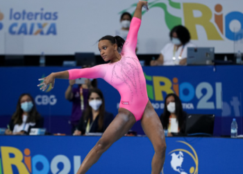 Rebeca Andrade: Ginasta que se apresentou ao som de Baile de Favela