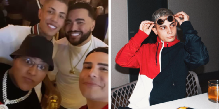 MC Hariel publica indireta após MCs postarem foto com Luiz Bacci