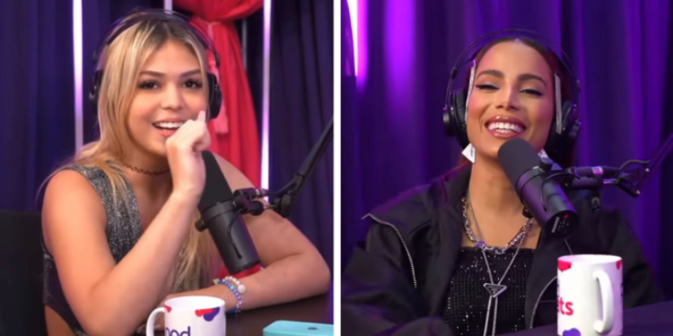 Melody volta a mandar recado para Anitta: “Para de falar meu nome”