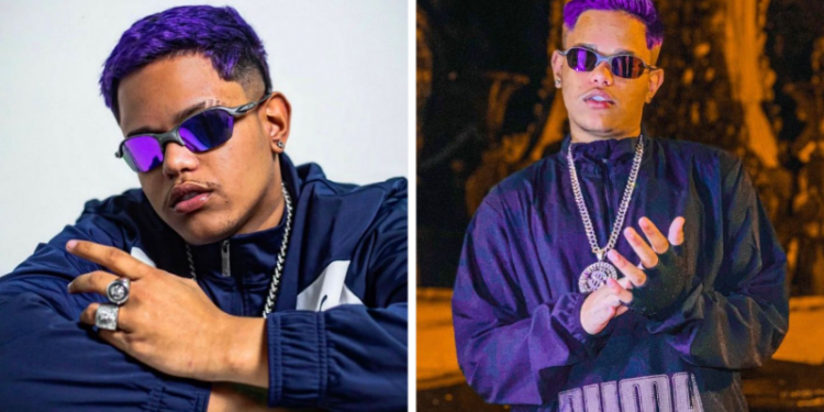 MC Gabzin explica o motivo do seu cabelo roxo; veja