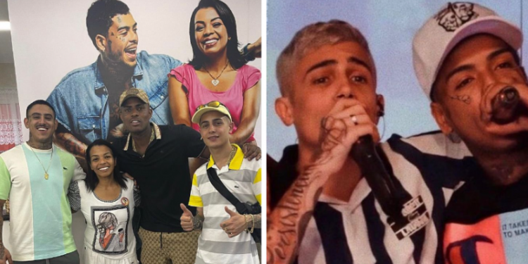 MC Hariel se emociona ao ouvir música inédita de MC Kevin; veja