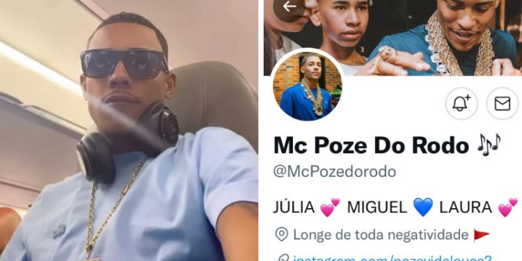 Após sair com a amiga da Vivi, MC Poze manda indireta no Twitter; veja