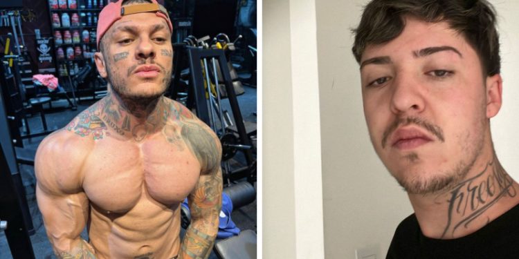 Toguro destrói grafite com a imagem do Salvador de Rima na Mansão Maromba