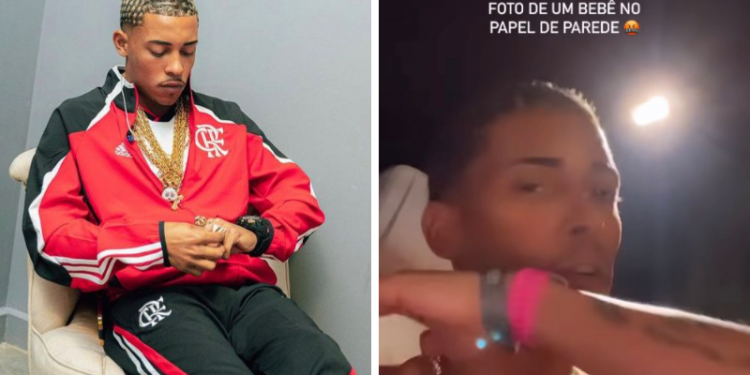 MC Poze do Rodo tem celular furtado enquanto comemorava no meio da torcida do Flamengo