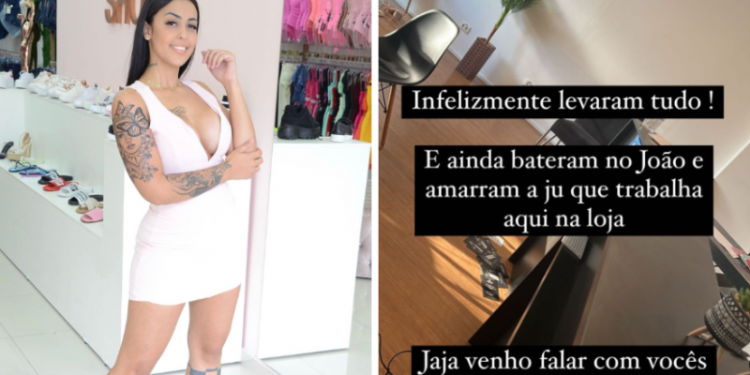 Hoje (22), a criadora de conteúdo digital Kelly Araujo, ex-namorada de Salvador da Rima, postou em seu perfil na rede social, que sua loja de celulares foi assaltada e levaram tudo. Vem com a Sobre Funk para saber mais. 