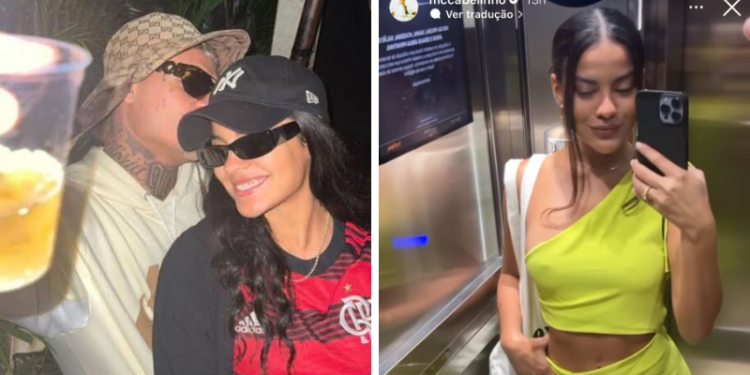 CLIMA DE AMOR NO AR! Depois de anunciarem de forma oficial o namoro. Nesta sexta-feira (4), o MC Cabelinho postou story de um vídeo da sua namorada no espelho do elevador e todo apaixonado. Vem com a Sobre Funk para saber mais. 