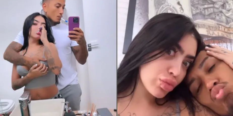 Depois do último acontecimento, ex-casal Mirella e Dynho Alves apareceram em clima romântico durante live. A funkeira e o dançarino decidiram mostrar para todos os seus seguidores que, aparentemente, eles estão juntos novamente
