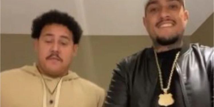 Na última quarta-feira (10), MC Binn e Lucas Buda compartilharam nas redes sociais um vídeo dançando ao som de 'Calma Calabreso'.